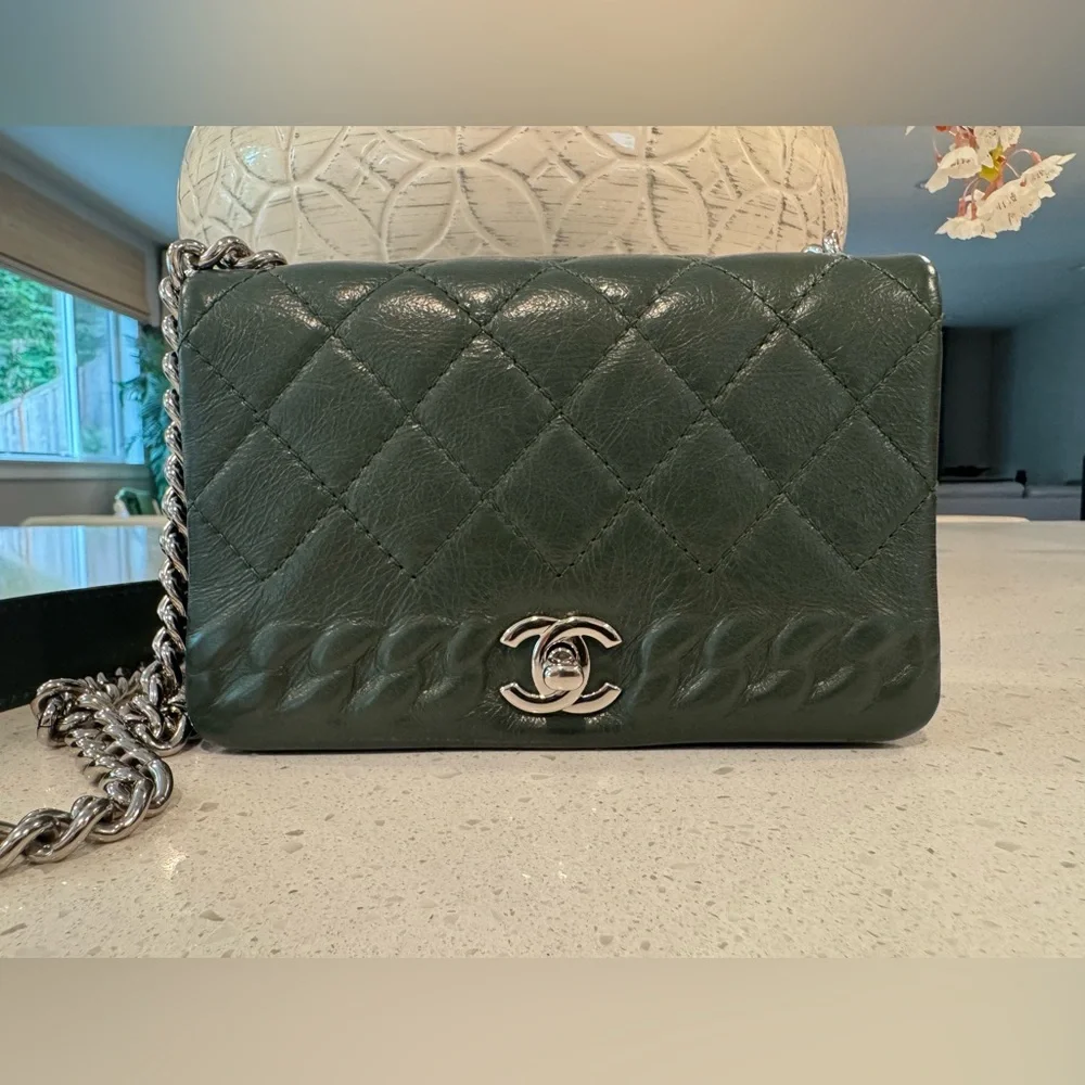 CHANEL CC Quilted Flap bag